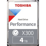 Toshiba X300 4 TB, Festplatte SATA 6 Gb/s, 3,5", Bulk
