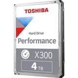Toshiba X300 4 TB, Festplatte SATA 6 Gb/s, 3,5", Bulk