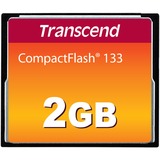 Transcend CompactFlash 133 2 GB, Speicherkarte schwarz, UDMA 4