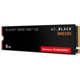 WD Black SN850X NVMe SSD 8 TB schwarz, PCIe 4.0 x4, NVMe, M.2 2280