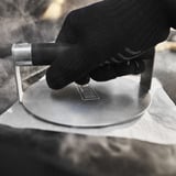 Weber Smashed Burger Set, für Plancha, 4-teilig , Presse edelstahl/schwarz