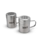 Weber Smashed Burger Set, für Plancha, 4-teilig , Presse edelstahl/schwarz