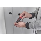 Wiha Schraubendreher mit Bitmagazin PocketMax magnetisch schwarz/rot, 9-teilig