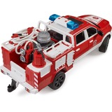 bruder 02544 RAM 2500 Feuerwehreinsatzwagen mit Licht und Sound, Modellfahrzeug 