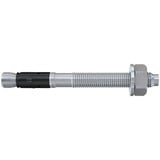 fischer Bolzenanker FAZ II Plus 12/10 im Eimer, Dübel silber, 85 Stück, galvanisch verzinkt