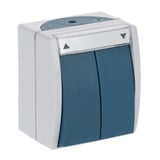0 Jalousieschalter 2601/4 W-53 grau, Retail