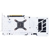 ASUS GeForce RTX 4070 Ti SUPER TUF GAMING OC WHITE, Grafikkarte weiß, DLSS 3, 3x DisplayPort, 2x HDMI 2.1a