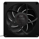 Alphacool Apex Stealth Metal 120mm Lüfter 2000rpm, Gehäuselüfter schwarz, 120 mm