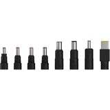 Ansmann USB-C Laptop Adapter-Set, 8-teilig schwarz