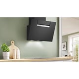 Bosch DWK67FN60 Serie 4, Dunstabzugshaube schwarz, 60 cm, Home Connect