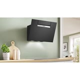Bosch DWK67FN60 Serie 4, Dunstabzugshaube schwarz, 60 cm, Home Connect