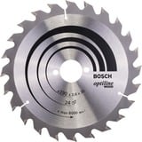 Bosch PRO Wood Kreissägeblatt, Ø 190mm, 24Z Bohrung 30mm, für Handkreissägen