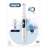 Braun Oral-B iO Series 6, Elektrische Zahnbürste weiß, White