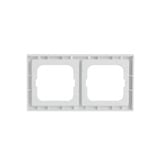 Busch-Jaeger Rahmen zwei fach mit waagerechter Beschriftung Retail