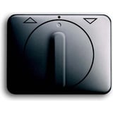 Busch-Jaeger Zentralscheibe Jalousie mit Drehgriff, Abdeckung platin, Retail