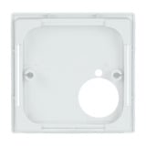 Busch-Jaeger Zentralscheibe Studioweiß, Abdeckung weiß, Retail