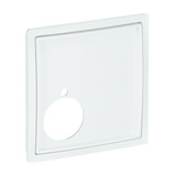 Busch-Jaeger Zentralscheibe Studioweiß, Abdeckung weiß, Retail