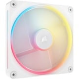 Corsair iCUE LINK LX140-R RGB PWM Reverse, Gehäuselüfter weiß, 140 mm