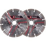 EINHELL Diamant-Trennscheiben 4350736, Ø 125mm 2 Stück, für Mauernutfräsen