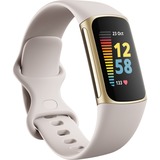 FitBit Charge 5, Fitnesstracker weiß/gold