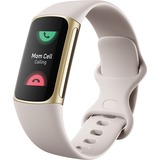 FitBit Charge 5, Fitnesstracker weiß/gold