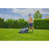 GARDENA Akku-Rasenmäher PowerMax Duo 46/36V P4A, Ready-To-Use-Set 2, 36Volt (2x18V) schwarz/grau, 2x Li-Ion Akku 2,5Ah, POWER FOR ALL ALLIANCE