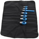 GEDORE Henkellocheisen-Satz, 4-16mm, 7-teilig blau