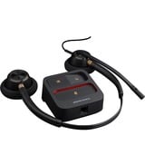 HP Poly EncorePro HW520 Binaurales Headset + Quick Disconnect schwarz, Noise Cancelling-Mikrofon