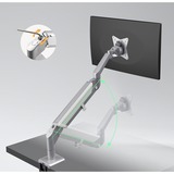 ICY BOX IB-MS513-TSS, Monitorhalterung silber/weiß