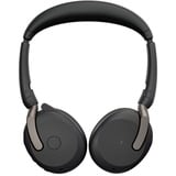 Jabra Evolve2 65 Flex Duo, Headset schwarz, Stereo, UC, USB-C, Link380c