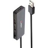 Lindy 4 Port USB 2.0 Hub, USB-Hub 