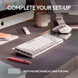 Logitech MX Master 3S für Mac, Maus hellgrau, 7 Tasten, Bluetooth, optimiert für das Apple-Ökosystem