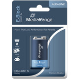 MediaRange Premium Alkaline Batterie, E-Block|6LR61|9V E-Block