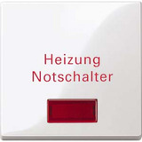 Merten Wippe für Heizungsnot-Schalter Kontrollfenster weiß, Retail