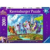 Ravensburger Kinderpuzzle Unicorn Academy - Die Magie der Unicorn Academy 200 Teile