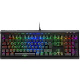 Sharkoon SKILLER SGK60, Gaming-Tastatur schwarz, BE-Layout, Kailh BOX Brown
