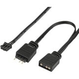 SilverStone SF120B-ARGB, Gehäuselüfter schwarz, 120 mm