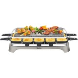 Tefal Raclette-Grill Pierrade PR457B grau/schwarz, 1.350 Watt, für 10 Personen