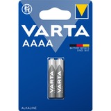 Varta Alkali-Mangan Mini  AAAA, Batterie 2 Stück, AAAA