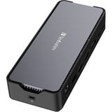 Verbatim USB-C Pro Docking Station CDS-15, 15 Port, Dockingstation aluminium/schwarz, HDMI, DP, RJ-45, USB-A, USB-C, SD, microSD, Audio