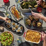 Weber Gasgrill Summit FS38 S, Edelstahl edelstahl, mit CRAFTED Basis-Rahmen und Sear Zone