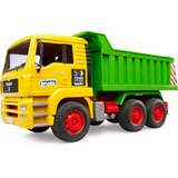 bruder MAN TGA LKW mit Kippmulde, Modellfahrzeug 