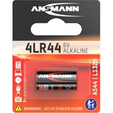 Ansmann Alkaline Knopfzelle 4LR44, Batterie 