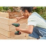 Bosch Heimwerken & Garten Akku-Schlagbohrschrauber EasyImpact 18V-40 grün/schwarz, ohne Akku und Ladegerät, POWER FOR ALL ALLIANCE
