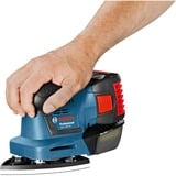 Bosch Professional Akku-Schwingschleifer GSS 18V-10 Professional solo blau/schwarz, ohne Akku und Ladegerät
