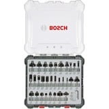 Bosch Professional Fräser-Set, 30-teilig 6mm-Schaft