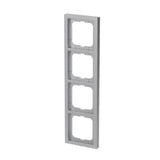 Busch-Jaeger Rahmen vierfach, future linear, Plattform 63, Unterputzmontage, Kunststoff, matt Retail