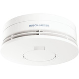 Busch-Jaeger Rauchalarm ProfessionalLINE mit Lithiumbatterie, vernetzbar, 85 Dezibel, Typ 6833/01-84, Rauchmelder Retail