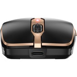 CHERRY DW 9100 SLIM, Desktop-Set schwarz/bronze, CH-Layout, Cherry SX-Scherentechnologie