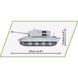 COBI Panzerkampfwagen E-100, Konstruktionsspielzeug Maßstab 1:28